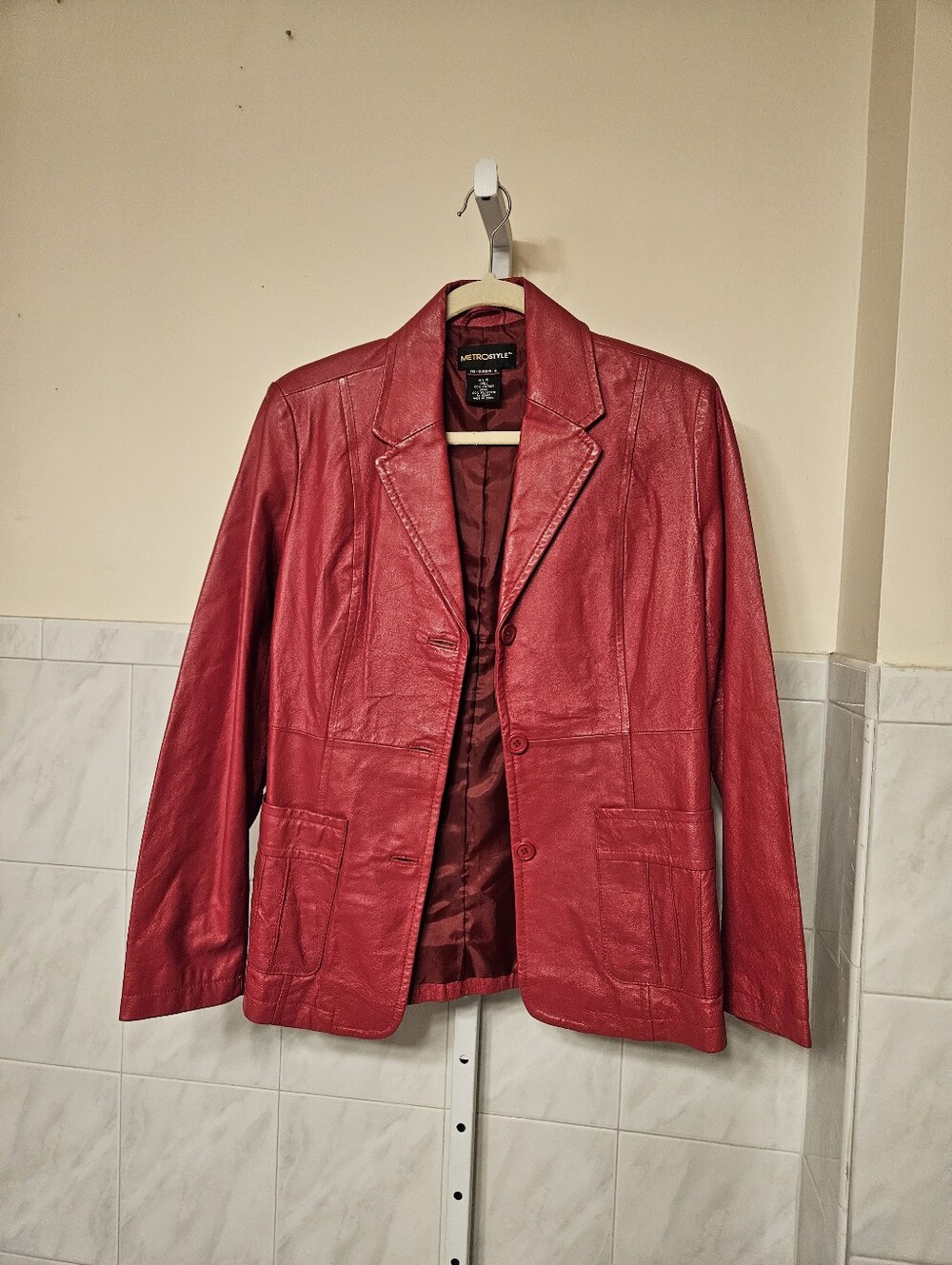 METROSTYLE Women Leathet Jacket